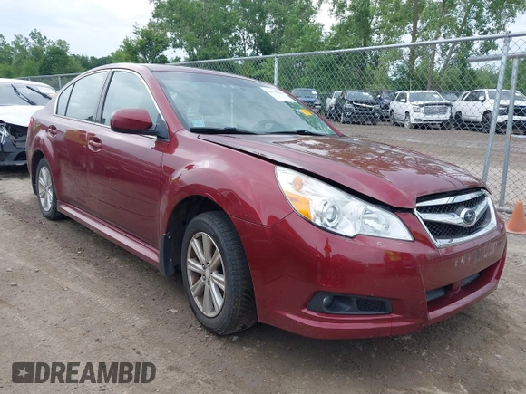 2012 Subaru Legacy Premium with VIN 4S3BMBF60C3015413, listed as a IAAI auction lot 42579590 with 186,399 mi miles and . Bid and sale history available at DreamBid. Image 1.