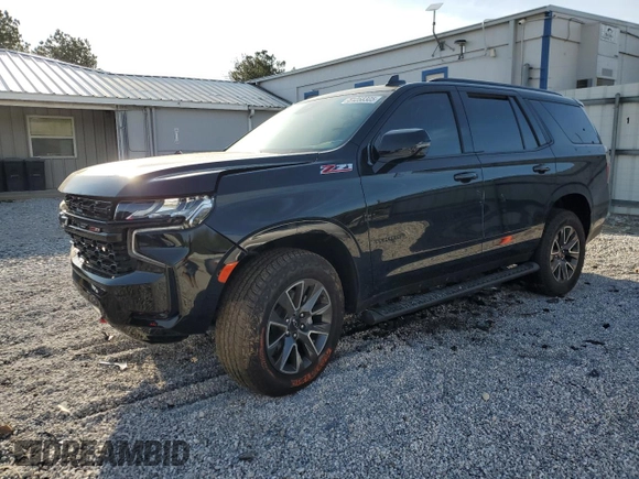 2023 Chevrolet Tahoe Z71 with VIN 1GNSKPKD7PR345681, listed as a Copart auction lot 51258305 with 16,386 mi miles and Clean title. Bid and sale history available at DreamBid. Image 1.