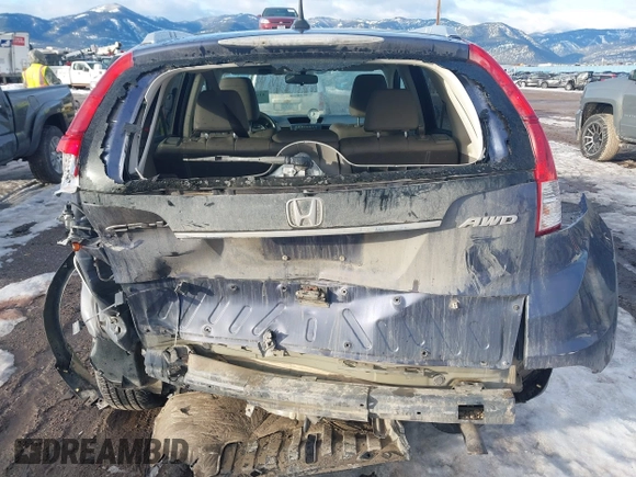 2013 Honda CR-V EX-L with VIN 5J6RM4H75DL063565, listed as a IAAI auction lot 41646802 with 113,494 mi miles. Bid and sale history available at carsss.com. Image 17.