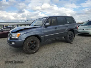 2003 Toyota Land Cruiser with VIN JTEHT05J632046741, listed as a Copart auction lot 78745074 with 203,997 mi miles and Salvage Title. Bid and sale history available at carsss.com. Image 1.