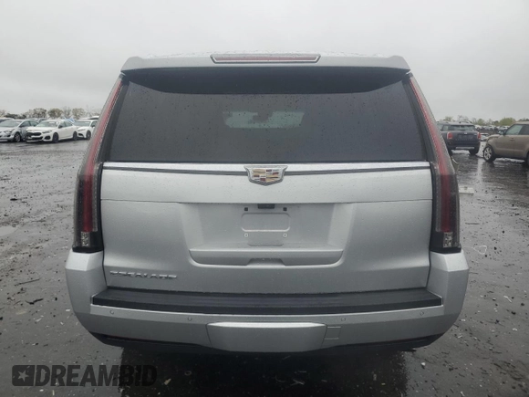 2018 Cadillac Escalade ESV Premium Luxury with VIN 1GYS4JKJ0JR191192, listed as a Copart auction lot 52391485 with 63,292 mi miles and Salvage title. Bid and sale history available at DreamBid. Image 6.