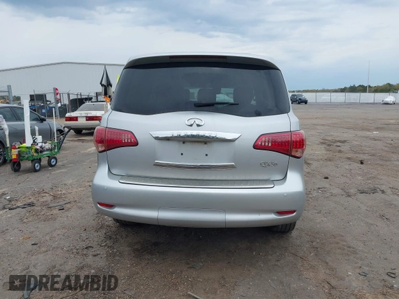 2012 Infiniti QX56 8-passenger with VIN JN8AZ2NC5C9317396, listed as a IAAI auction lot 41879874 with 233,064 mi miles. Bid and sale history available at carsss.com. Image 17.