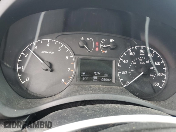 2017 Nissan Sentra S with VIN 3N1AB7AP0HY228152, listed as a Copart auction lot 59501525 with 109,592 mi miles and Salvage title. Bid and sale history available at DreamBid. Image 9.