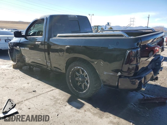 2012 Ram 1500 Express with VIN 3C6JD7AT6CG172387, listed as a Copart auction lot 44450645 with 67,277 mi miles and Salvage Title. Bid and sale history available at carsss.com. Image 2.
