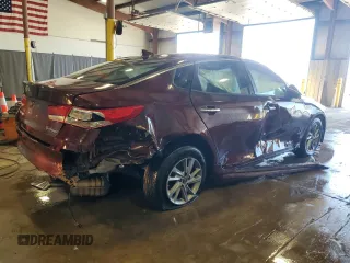 2019 Kia Optima LX z VIN 5XXGT4L30KG313988, wystawiony jako Copart lot #59152725 z przebiegiem 75 826 mil mil oraz Szkoda całkowita • Salvage title. Historia ofert i sprzedaży dostępna na DreamBid. Obrazek 3.