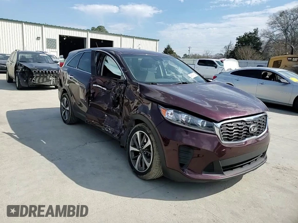 2020 Kia Sorento LX V6 with VIN 5XYPG4A5XLG690513, listed as a Copart auction lot 46847885 with 103,909 mi miles and Salvage Title. Bid and sale history available at carsss.com. Image 10.