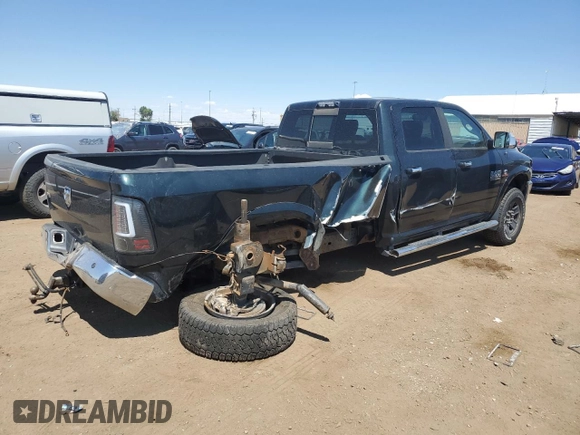 2015 Ram 2500 Laramie with VIN 3C6UR5KL5FG580725, listed as a Copart auction lot 61797534 with 214,156 mi miles and Salvage title. Bid and sale history available at DreamBid. Image 3.