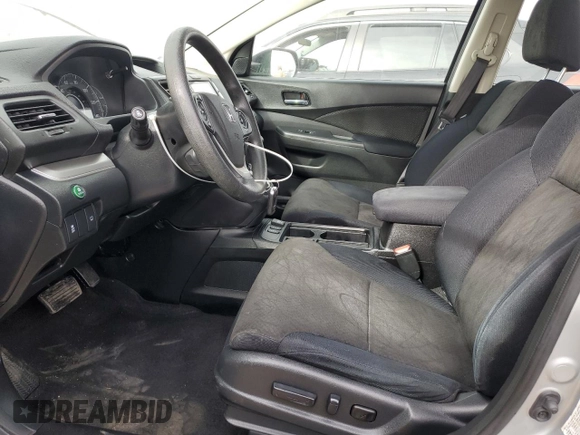 2016 Honda CR-V EX with VIN 2HKRM4H54GH653477, listed as a Copart auction lot 43962685 with 58,300 mi miles and Salvage Title. Bid and sale history available at DreamBid. Image 7.