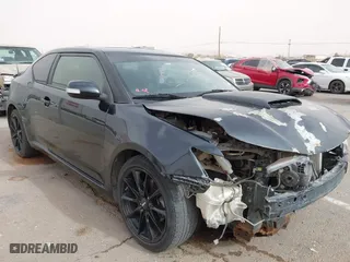 2016 Scion tC with VIN JTKJF5C76GJ017584, listed as a IAAI auction lot 41938981 with 121,166 mi miles. Bid and sale history available at carsss.com. Image 6.