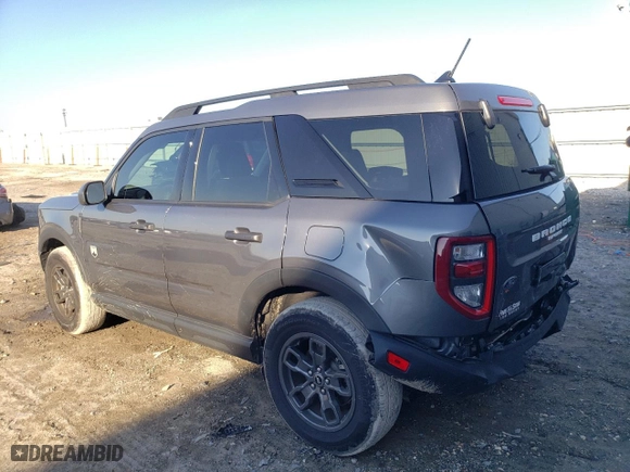 2023 Ford Bronco Sport Big Bend with VIN 3FMCR9B60PRD13287, listed as a Copart auction lot 48235245 with 13,362 mi miles and Salvage Title. Bid and sale history available at carsss.com. Image 2.