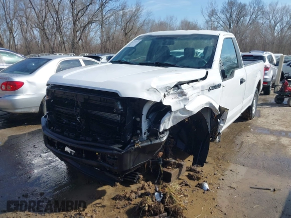 2018 Ford F-150 XL with VIN 1FTMF1CB0JKC51979, listed as a IAAI auction lot 41771071 with 24,214 mi miles. Bid and sale history available at carsss.com. Image 18.