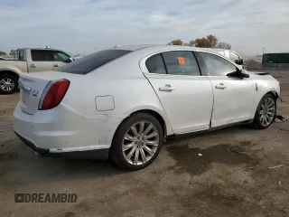 2012 Lincoln MKS with VIN 1LNHL9ER0CG806966, listed as a Copart auction lot 76887514 with Not Provided miles and Salvage Title. Bid and sale history available at DreamBid. Image 3.