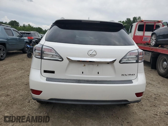 2011 Lexus RX 350 with VIN 2T2BK1BA4BC104705, listed as a Copart auction lot 63385205 with 155,784 mi miles and Clean title. Bid and sale history available at DreamBid. Image 6.
