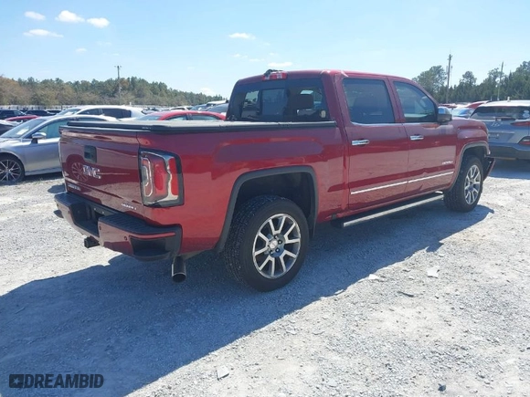 2018 GMC Sierra 1500 Denali with VIN 3GTU2PEJ9JG172983, listed as a IAAI auction lot 41784319 with 74,025 mi miles. Bid and sale history available at carsss.com. Image 4.