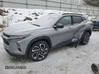 2024 Chevrolet Trax 2RS with VIN KL77LJE27RC124278, listed as a Copart auction lot 44200785 with 6,365 mi miles and Non Repairable. Bid and sale history available at DreamBid. Image 1.