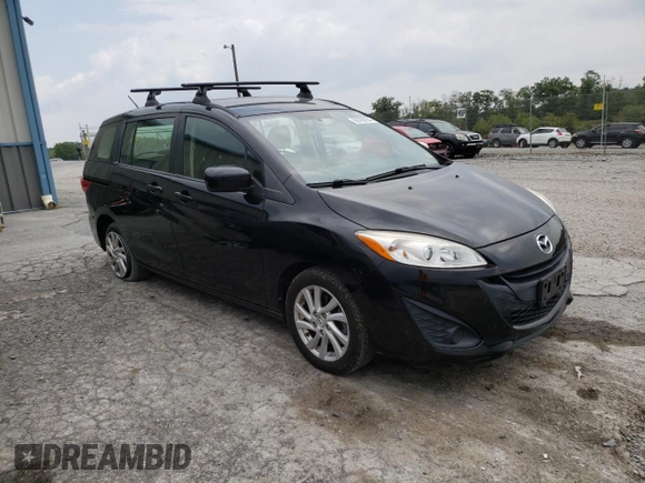 2012 Mazda 5 Sport z VIN JM1CW2BL2C0123866, wystawiony jako Copart lot #68786254 z przebiegiem 99 553 mil mil oraz Szkoda całkowita • Salvage title. Historia ofert i sprzedaży dostępna na DreamBid. Obrazek 4.