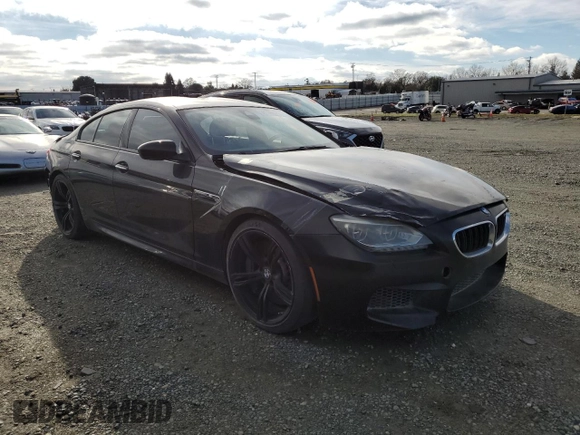 2017 BMW M6 with VIN WBS6E9C52HG437288, listed as a Copart auction lot 38576804 with 25,137 mi miles and Clean title. Bid and sale history available at DreamBid. Image 4.