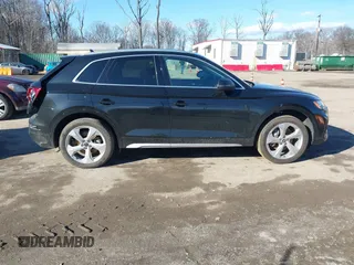 2021 Audi Q5 Premium Plus with VIN WA1BAAFY9M2048397, listed as a IAAI auction lot 41486775 with 39,624 mi miles and . Bid and sale history available at DreamBid. Image 13.