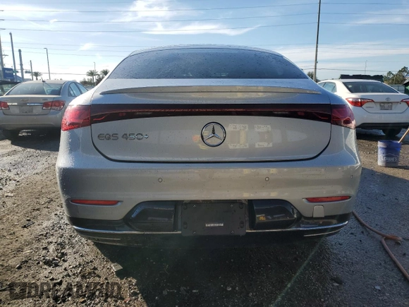 2022 Mercedes-Benz EQS 450+ z VIN W1KCG2DB9NA005060, wystawiony jako Copart lot #86318344 z przebiegiem Nie podano mil oraz Szkoda całkowita • Salvage title. Historia ofert i sprzedaży dostępna na DreamBid. Obrazek 6.