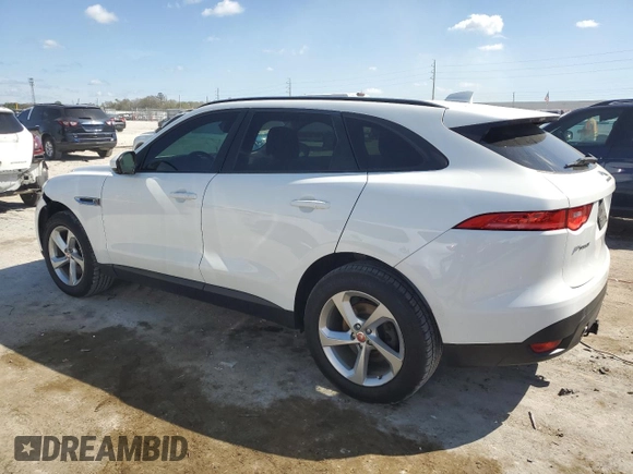 2018 Jaguar F-PACE 30t Premium with VIN SADCJ2GX9JA295656, listed as a Copart auction lot 48790035 with 101,872 mi miles and Salvage Title. Bid and sale history available at carsss.com. Image 2.