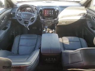 2022 Chevrolet Traverse Premier with VIN 1GNEVKKWXNJ126721, listed as a Copart auction lot 75941264 with 46,402 mi miles and Salvage Title. Bid and sale history available at carsss.com. Image 8.
