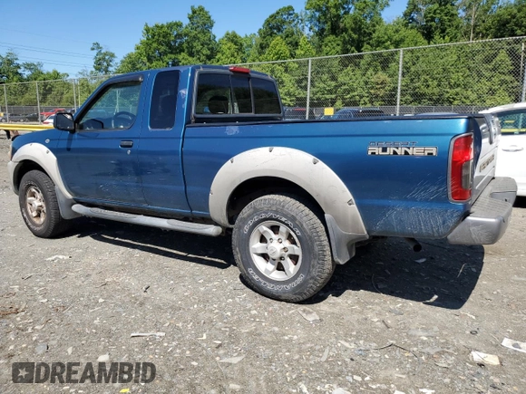 2001 Nissan Frontier SE Desert Runner with VIN 1N6ED26T31C314052, listed as a Copart auction lot 62487104 with 103,507 mi miles and Non repairable. Bid and sale history available at DreamBid. Image 2.
