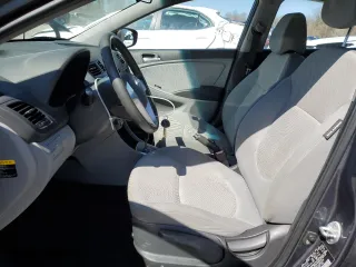 2012 Hyundai Accent GLS with VIN KMHCT4AE1CU091004, listed as a Copart auction lot 53782345 with 99,247 mi miles and Clean Title. Bid and sale history available at carsss.com. Image 7.