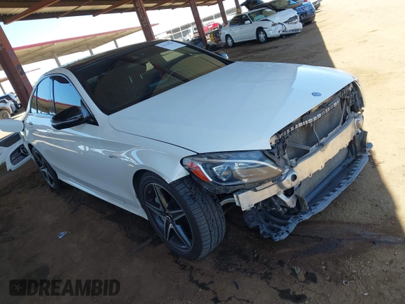 2017 Mercedes-Benz C 43 AMG с VIN 55SWF6EB6HU187598, выставлен на аукционе IAAI как лот 42539960 с пробегом 92 732 миль миль и . История ставок и продаж доступна на DreamBid. Изображение 1.