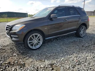 2012 Mercedes-Benz M with VIN 4JGDA5HB3CA027818, listed as a Copart auction lot 51432095 with 204,621 mi miles and Clean Title. Bid and sale history available at carsss.com. Image 1.