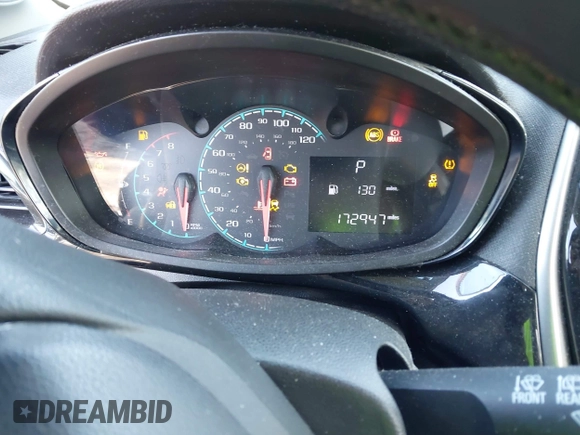 2016 Chevrolet Spark LT with VIN KL8CD6SA1GC624742, listed as a IAAI auction lot 41995606 with 172,947 mi miles and . Bid and sale history available at DreamBid. Image 7.