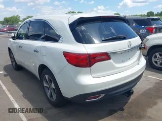 2016 Acura MDX z VIN 5FRYD3H28GB018853, wystawiony jako IAAI lot #42181806 z przebiegiem 150 494 mil mil oraz . Historia ofert i sprzedaży dostępna na DreamBid. Obrazek 3.