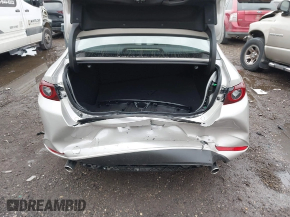 2025 Mazda 3 S Preferred with VIN JM1BPACM6S1768801, listed as a IAAI auction lot 41417279 with 1,273 mi miles and . Bid and sale history available at DreamBid. Image 6.