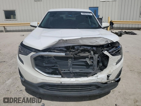 2018 GMC Terrain SLE with VIN 3GKALMEV3JL406337, listed as a Copart auction lot 49029205 with 66,350 mi miles and Salvage Title. Bid and sale history available at DreamBid. Image 5.