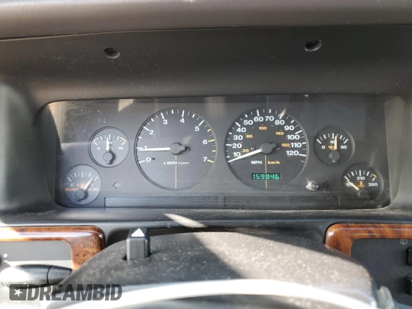 1997 Jeep Grand Cherokee Laredo with VIN 1J4GZ58S1VC747713, listed as a Copart auction lot 55290275 with 159,846 mi miles and Salvage title. Bid and sale history available at DreamBid. Image 9.