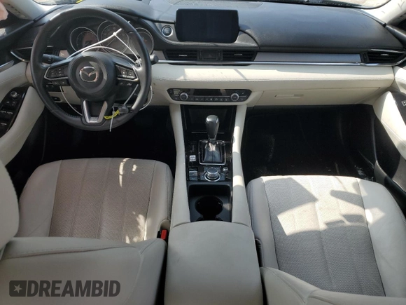 2019 Mazda 6 Grand Touring Reserve with VIN JM1GL1WY4K1502418, listed as a Copart auction lot 53255774 with 50,003 mi miles and Salvage Title. Bid and sale history available at DreamBid. Image 8.