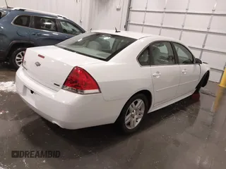 2014 Chevrolet Impala LT with VIN 2G1WB5E30E1140591, listed as a IAAI auction lot 41620447 with 186,226 mi miles and . Bid and sale history available at DreamBid. Image 4.