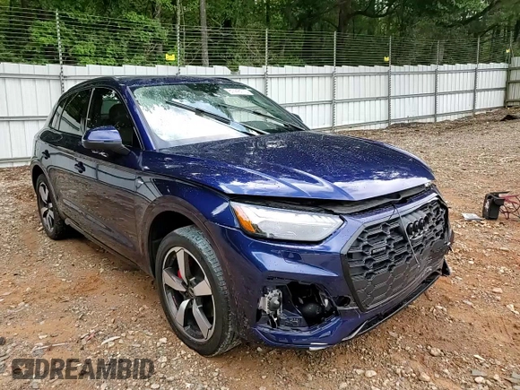 2024 Audi Q5 S line Prestige with VIN WA1FAAFY2R2044846, listed as a Copart auction lot 61448115 with 16,569 mi miles and Salvage title. Bid and sale history available at DreamBid. Image 14.