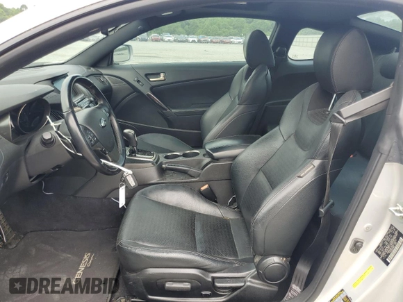 2015 Hyundai Genesis Coupe 3.8L Base with VIN KMHHU6KJ8FU126376, listed as a Copart auction lot 57450895 with 67,739 mi miles and Salvage title. Bid and sale history available at DreamBid. Image 7.