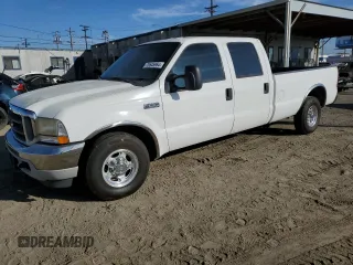 2001 Ford Super Duty F-250 XL with VIN 1FTNW20L81ED32802, listed as a Copart auction lot 75545964 with 234,904 mi miles and Clean Title. Bid and sale history available at carsss.com. Image 1.