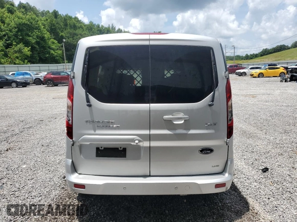 2022 Ford Transit Connect XLT with VIN NM0GS9F22N1511570, listed as a Copart auction lot 61729495 with 52,538 mi miles and Clean title. Bid and sale history available at DreamBid. Image 6.