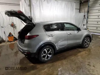 2020 Kia Sportage LX with VIN KNDPM3AC3L7788264, listed as a Copart auction lot 83949654 with 29,500 mi miles and Salvage Title. Bid and sale history available at carsss.com. Image 3.
