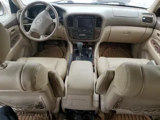 2001 Toyota Land Cruiser with VIN JTEHT05JX12004912, listed as a Copart auction lot 48230735 with 0 mi miles and Salvage Title. Bid and sale history available at carsss.com. Image 8.