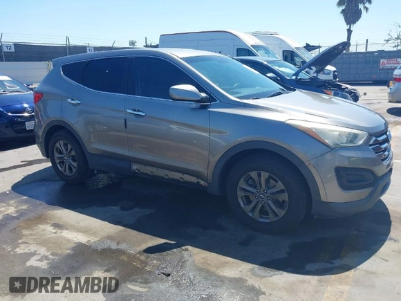 2014 Hyundai Santa Fe Sport with VIN 5XYZT3LB0EG148017, listed as a IAAI auction lot 41998358 with 156,506 mi miles. Bid and sale history available at carsss.com. Image 1.