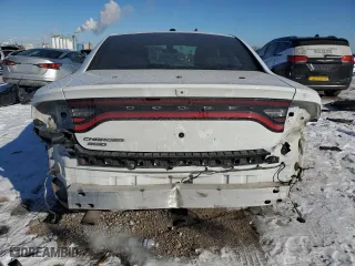 2020 Dodge Charger Police with VIN 2C3CDXKT9LH130591, listed as a Copart auction lot 45602245 with 148,554 mi miles and Salvage Title. Bid and sale history available at carsss.com. Image 6.