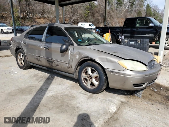 2004 Ford Taurus SES with VIN 1FAFP55UX4A170435, listed as a Copart auction lot 46819055 with 334,774 mi miles and Salvage Title. Bid and sale history available at DreamBid. Image 4.