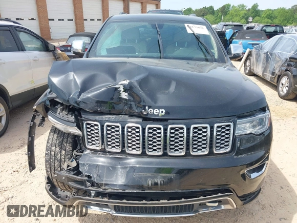 2017 Jeep Grand Cherokee Overland z VIN 1C4RJFCG4HC662884, wystawiony jako IAAI lot #42172826 z przebiegiem 79 305 mil mil oraz . Historia ofert i sprzedaży dostępna na DreamBid. Obrazek 12.