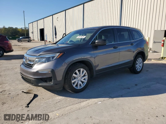 2019 Honda Pilot LX with VIN 5FNYF5H11KB019608, listed as a Copart auction lot 42678425 with 29,148 mi miles and Salvage Title. Bid and sale history available at DreamBid. Image 1.