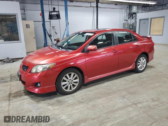 2010 Toyota Corolla with VIN 1NXBU4EE1AZ231486, listed as a Copart auction lot 61207725 with 224,870 mi miles and Clean title. Bid and sale history available at DreamBid. Image 1.