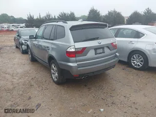2007 BMW X3 3.0si with VIN WBXPC93487WF20145, listed as a IAAI auction lot 42010442 with 166,715 mi miles. Bid and sale history available at carsss.com. Image 3.