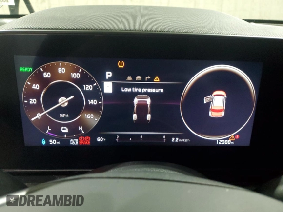 2024 Kia Niro Wind with VIN KNDCR3L12R5116227, listed as a Copart auction lot 56145435 with 12,388 mi miles and Clean Title. Bid and sale history available at DreamBid. Image 9.